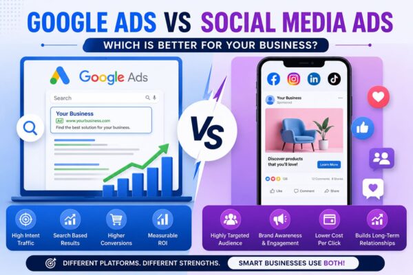 Google Ads vs Social Media Ads Google Ads vs Social Media Ads